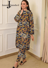 2Pieces Pure Lawn Unstitched JJW-912