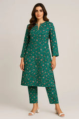 2 Pcs Unstitched Digital Print Suit JES-6020