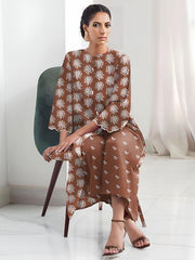 2 Pcs Unstitched Digital Print Suit JES-6013