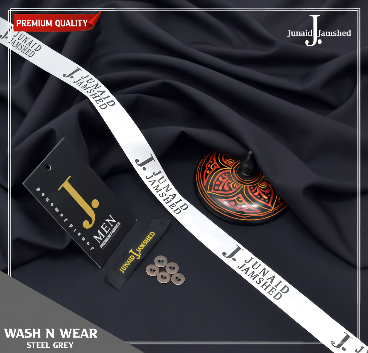 Premium Quality Men's Wash N Wear JJS 7009