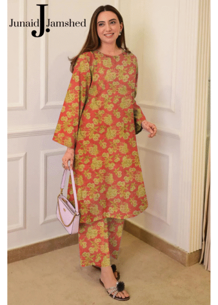 2Pieces Pure Lawn Unstitched JJW-915