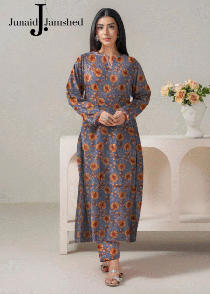 2Pieces Pure Lawn Unstitched JJW-921