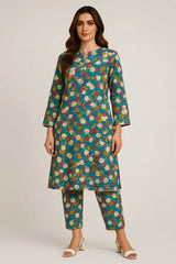 2 Pcs Unstitched Digital Print Suit JES-6017