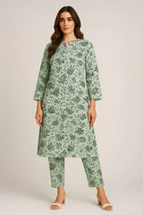 2 Pcs Unstitched Digital Print Suit JES-6018